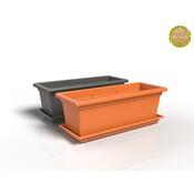 Ghiveci de volum mare Gardenico Magnus antracit, 100 cm