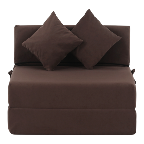 Scaun pliant/saltea PELOS, maro