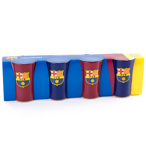 FC Barcelona Set 4 štamprlí, Colored