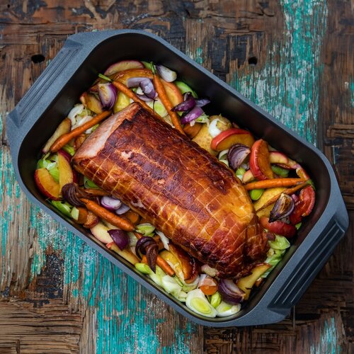 Elo 62042 Sütőedény grillfedéllel Karree 42 x 26cm
