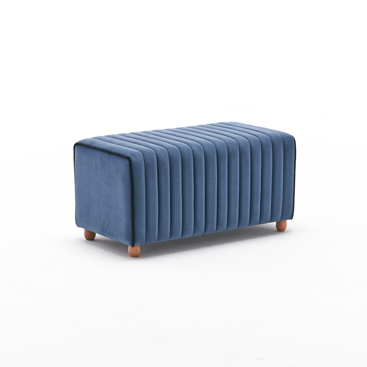 Taburet Mabel Puf Blue
