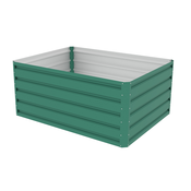Patură înălțată G21 Daisy 120 x 90 x 52 cm, dintablă, verde