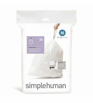 Пакети для сміття Simplehuman N 45-50 л, 20 шт.