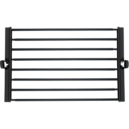 Wenko Teleskopická drátěná police Herkules, 73–120 cm, černá