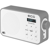 ECG RD 110 rádioprehrávač, biela
