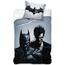 Pościel bawełniana Batman black, 140 x 200 cm, 70 x 90 cm