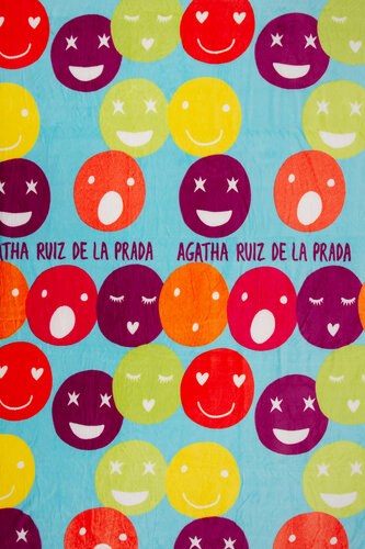 4Home Soft Dreams Szmájli pléd, 150 x 200 cm