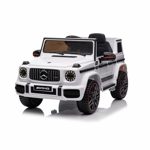 Baby Mix Mercedes-Benz, G63 AMG gyerek elektromos autó, fehér