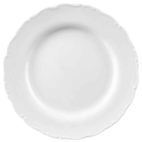 Orion Sada porcelánových mělkých talířů Mona lem 6 ks, 24,5 cm