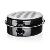 Banquet 2-delni ovalni emajlirani pekač CULINARIABlack, 38 cm