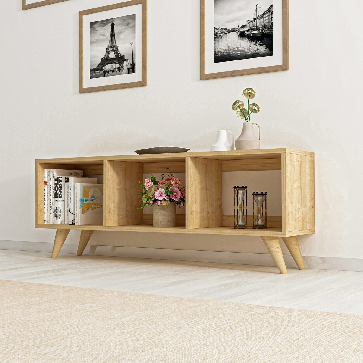 Televízny stolík Tina Sapphire Oak