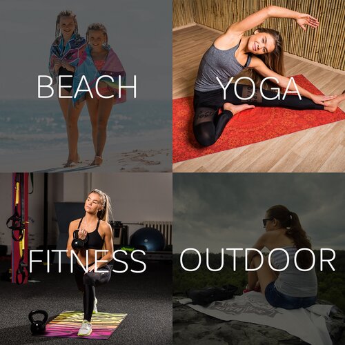 Towee Hitro sušeča brisača MONSTERA, 80 x 160 cm