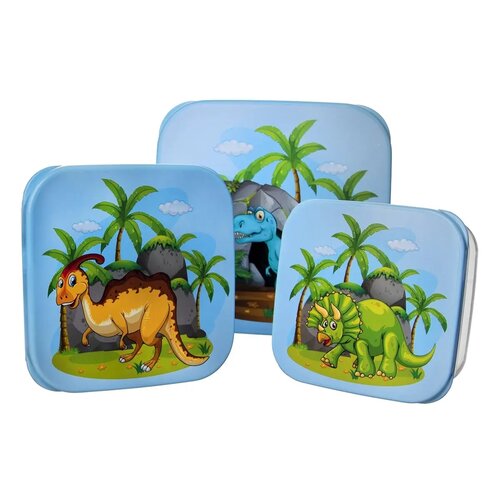 Orion 4-delni set škatlic za malico Dinozaver