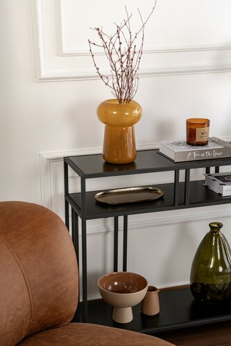 Dekorativer Tisch Venedik Black