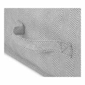 Compactor Textilní úložný box se zipem Boston, 46 x 46 x 20,5 cm