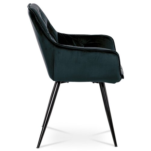 Set de scaune de sufragerie DCH-421 BK4, 2 buc.