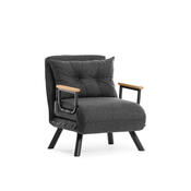 Sando Single Dark Grey fotel