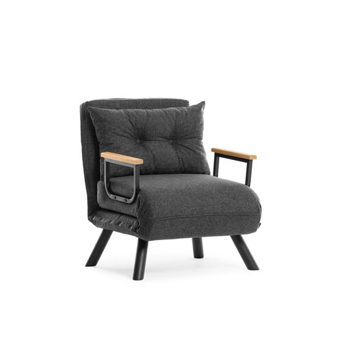 Křeslo Sando Single Dark Grey