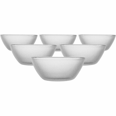 Orion Miska szklana Ema 12,5 cm, 6 szt.