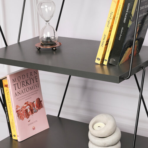 Bücherregal Balaban Anthracite