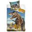Lenjerie de pat din bumbac Tyranosaurus Rex, 140 x 200 cm, 70 x 90 cm