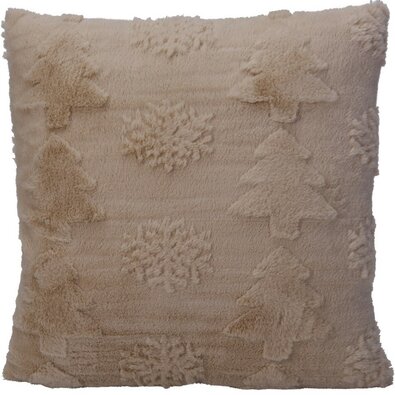 Kissen Little Trees beige, 45 x 45 cm