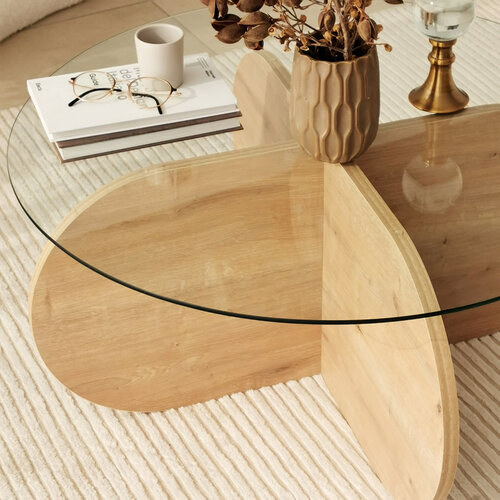 Konferenční stolek Bubble Sapphire Oak