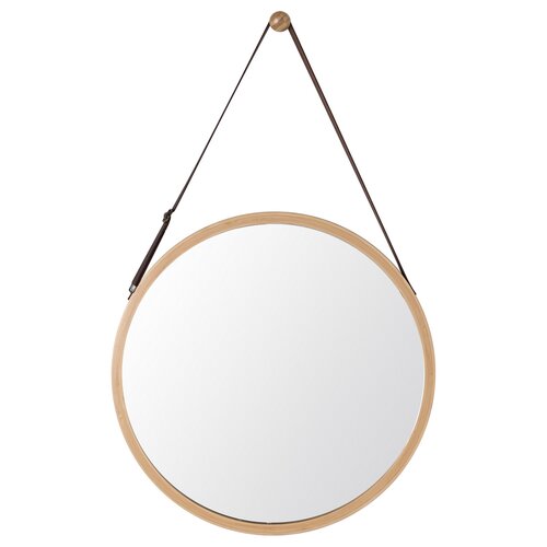 Oglinda de perete B053 NAT, bambus