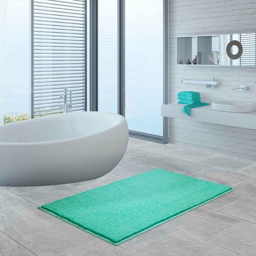 Grund Kopalni predpražnik Roman mentol, 50 x 80 cm