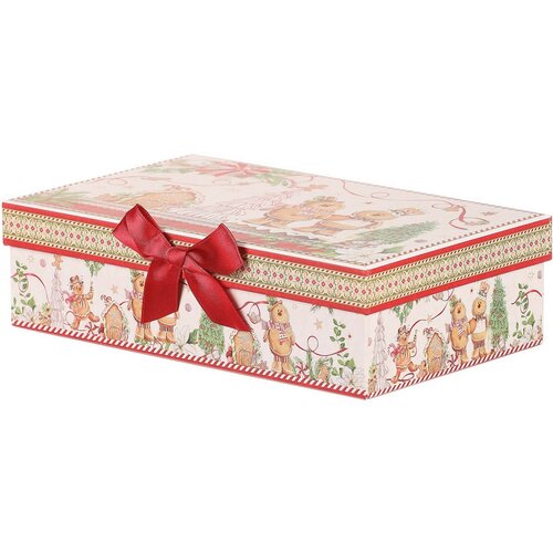 Geschenkset mit 2 Weihnachtsbechern und Untertassen „Lebkuchen“ 180 ml