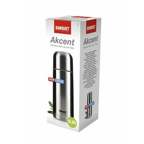 Banquet Thermosflasche aus Edelstahl  Akcent, 0,35 l