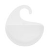 Koziol Surf M fürdőszobai felakasztható doboz, fehér 6,5 x 21,6 x 25,3 cm