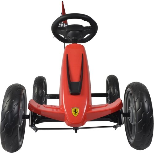 Buddy Toys BPT 2001 Šlapací kára Ferrari Go Kart, červená