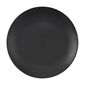 Orion Sada keramických mělkých talířů Alfa 27 cm, černá, 6 ks