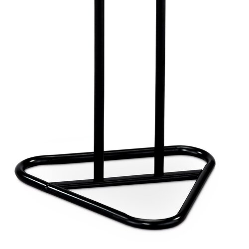 Stummer Diener 81119 BK schwarz matt, 108 cm