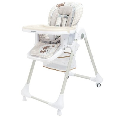 Baby Mix Dětská jídelní židlička Infant, béžová
