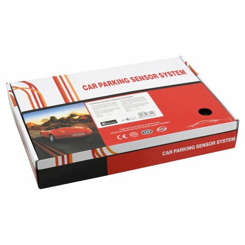 Asistent la parcare cu 4 senzori și afișaj LCD