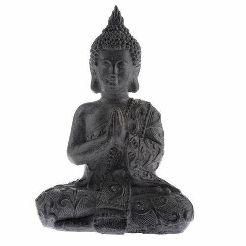 Vrtna dekoracija Buda, antracit, magnezij, 38 x 15x 26 cm