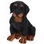 Dekoracja ogrodowa Szczeniak rottweiler, 17 x 27 x 18,5 cm, polyresin