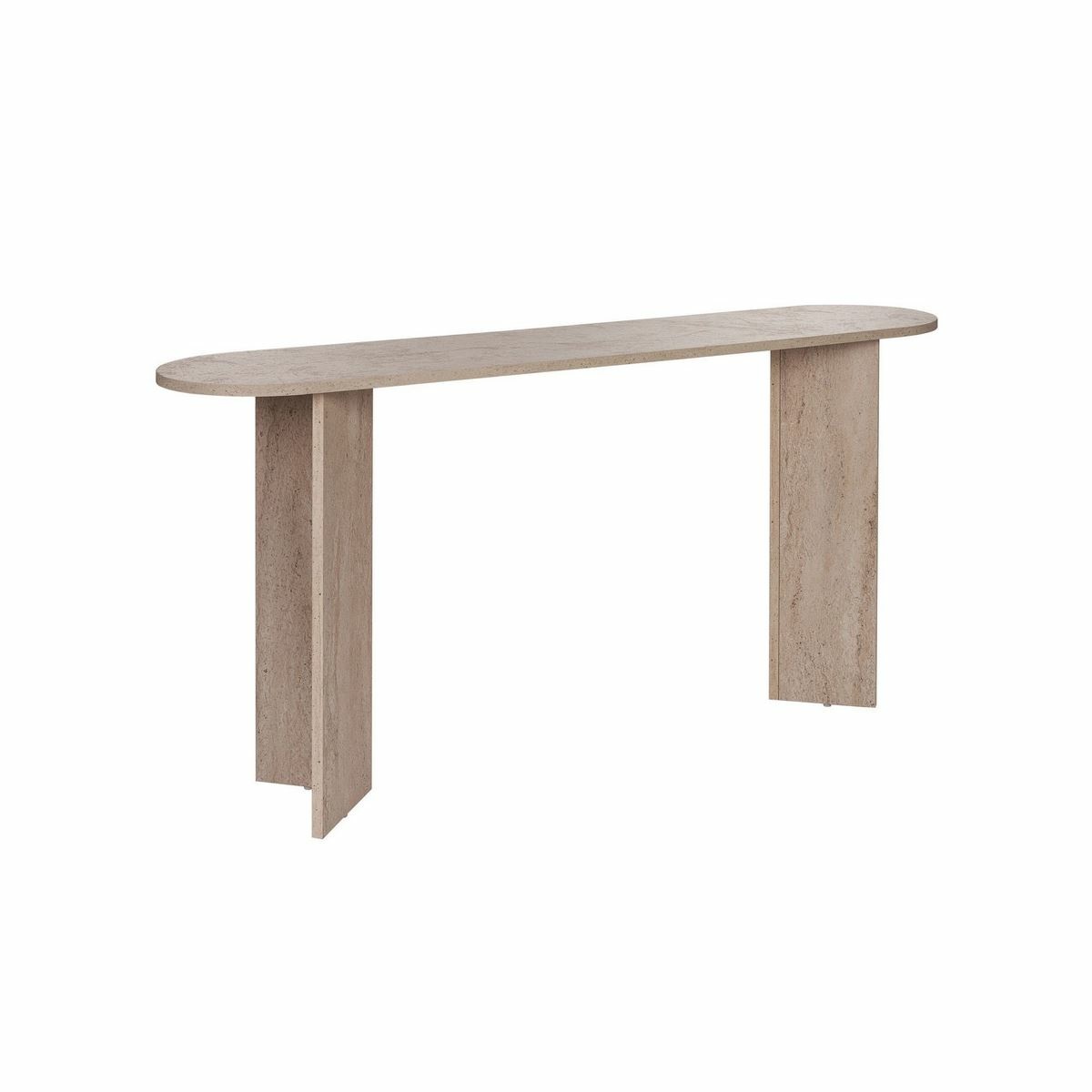 Sira Travertine konzolasztal