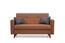Canapea pat Polya Tile Red