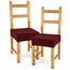 4Home Husă elastică scaun Comfort bordó, 40 - 50 cm, set 2 buc