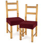 4Home Pokrowiec multielastyczny na krzesło Comfort bordó, 40 - 50 cm, 2 szt.