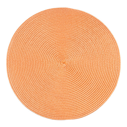 Podkładki Deco okrągłe pomarańczowy