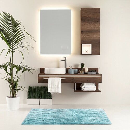 Restilo Set de covorașe baie Bati albastru, 2 buc 50 x 80 cm, 40 x 50 cm