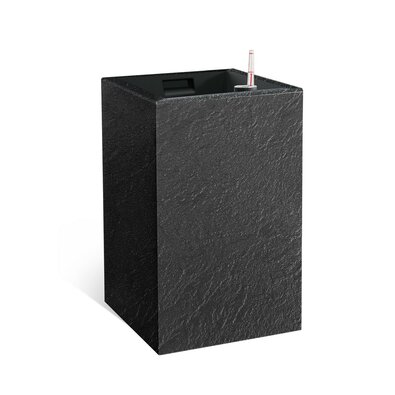 Flower Lover Samozavlažovací květináč Cubico Stoneantracit, 27 x 42 cm