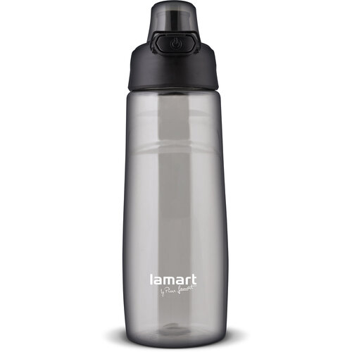 Lamart LT4062 Sportflasche Lock 0,7 l, Schwarz
