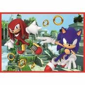Trefl Puzzle Sonic Przygody, 4w1(35, 48, 54, 70 elem.)
