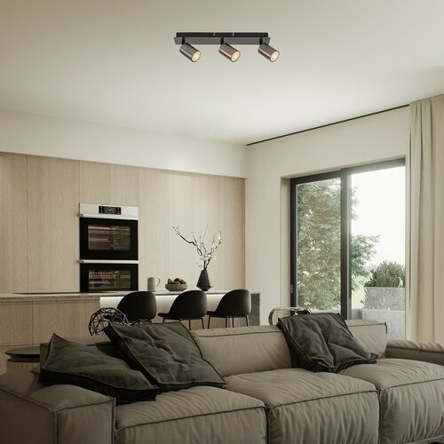 Rabalux 73073 nowoczesna lampa punktowa Gerhard, 3x spot GU10 max. 15 W