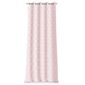 AmeliaHome Vorhang Delva Pleat Rosa, 140 x 250 cm